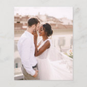 Begroting Twee Eenvoudige Foto sparen het Afbeeldi Flyer (Achterkant)