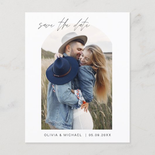 Begroting twee Foto bespaart datum legant minimali (Voorkant)