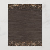 Begroting twee kleine pompoenen Baby shower (Achterkant)