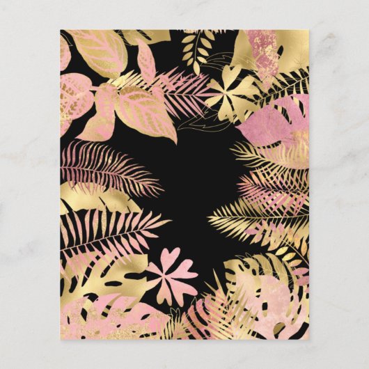 Begroting twee uitnodiging voor een uitnodiging vo (Achterkant)