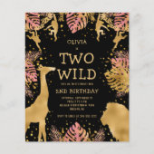 Begroting twee uitnodiging voor een uitnodiging vo (Voorkant)