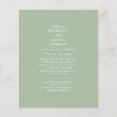 BEGROTING Tweejaarlijks dubbelzijdig grijszwart Flyer (Achterkant)