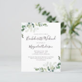 Begroting Uitnodiging Eucalyptus Bachelorette (Staand voorkant)