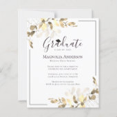Begroting Uitnodiging Eucalyptus Graduation Party (Voorkant)