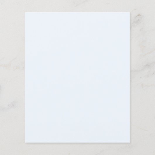 Begroting Uitnodiging tot Baby shower voor laiseer (Achterkant)