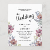 Begroting Uitnodiging tot het indienen van een huw (Voorkant)