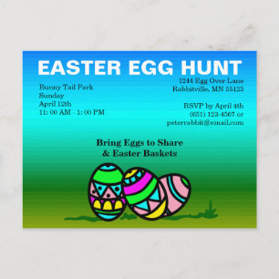 Begroting Uitnodiging tot het uitnodigen van paase