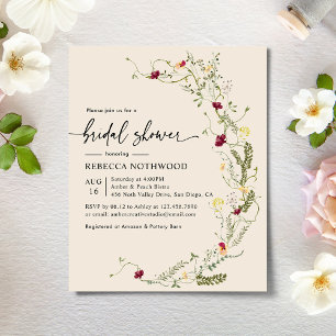 Begroting - Uitnodiging voor een brontale douche