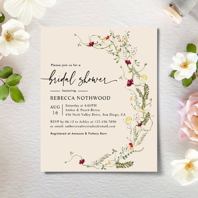 Begroting - Uitnodiging voor een brontale douche (Creator heeft geüpload)