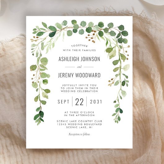 Begroting Uitnodiging voor weddenschappen met de E