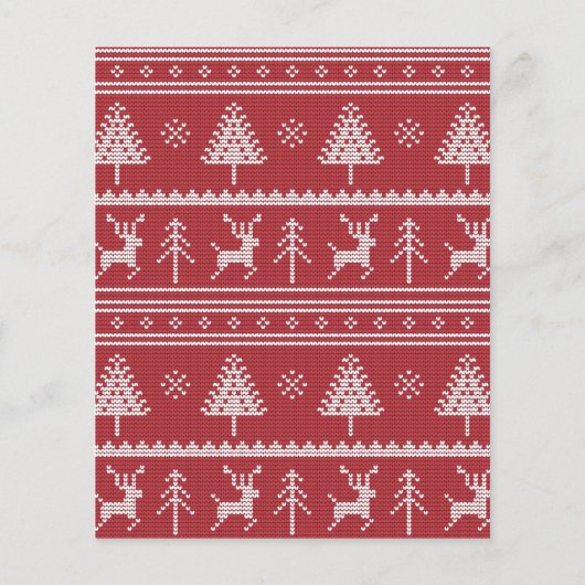 Begroting van de Partij voor de Kerstavond in Ugat (Achterkant)