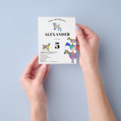 Begroting van de Partij voor de Kleurrijke Geitdag Flyer (Hand)