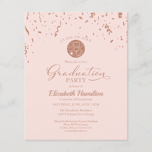 Begroting van de Partij voor het Afstudeerder van  (Voorkant)