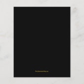 Begroting Verdwenen Witch Silhouette Halloween Inv (Achterkant)