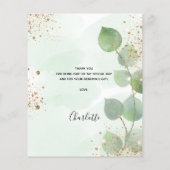 Begroting verjaardag eucalyptus glitter dank je cr (Achterkant)