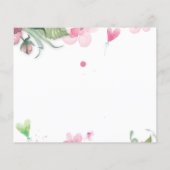 Begroting,  verjaardagsbloem Sla de datum op (Achterkant)