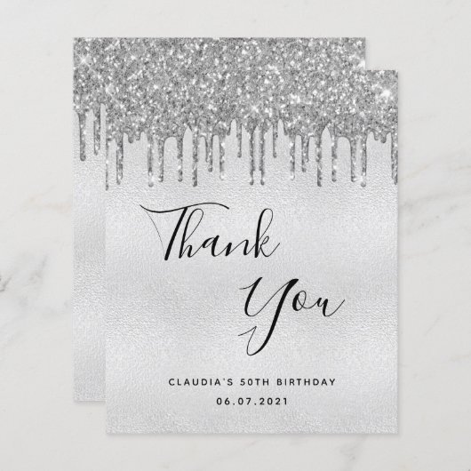 Begroting verjaardagscollettendruppels (Voorkant / Achterkant)