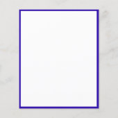 Begroting verjaardagskoninklijke blauwe witte boeg (Achterkant)