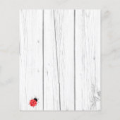 Begroting verjaardagszonnebloemen, bijtend wit hou (Achterkant)