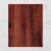 Begroting verjaardagszonnenbloem rustig bruin hout (Achterkant)