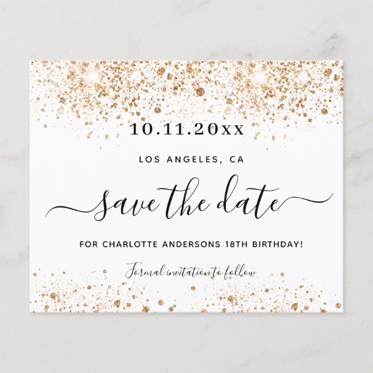 Begroting verjaart wit goud met uitzondering van d (Voorkant)