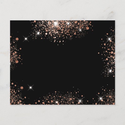 Begroting verjaart zwart roos goud met uitzonderin (Achterkant)