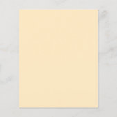 Begroting verlenging gouden eucalyptusuitnodiging (Achterkant)