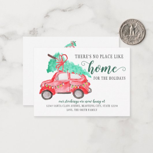 Begroting Verplaatst kerstboomstartvakantie Notitiekaartje (Voorkant / Achterkant in situ)