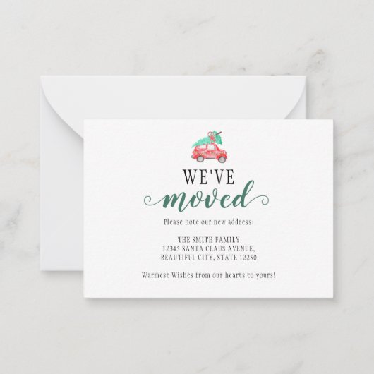 Begroting Verplaatst kerstboomstartvakantie Notitiekaartje (Achterkant)