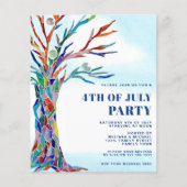 Begroting Vierde uitnodiging van juli Flyer (Voorkant)