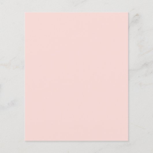 Begroting Virtual Baby shower Retro Carriage roze (Achterkant)