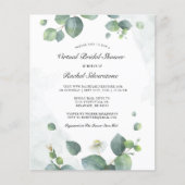 Begroting Virtual Vrijgezellenfeest Eucalyptus Gre Flyer (Voorkant)