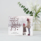 Begroting Voeg foto's toe tijdens kerstvakantie (Staand voorkant)