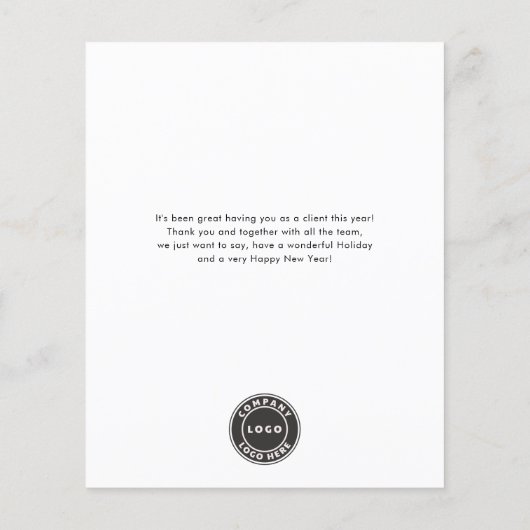 Begroting Voeg kerstfeestdag bedrijfscentrum toe a (Achterkant)