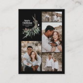 Begroting voor botanische rustige vakantie met mee informatiekaartje (Voorkant)