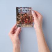 Begroting Vóór de 12-jarige kerstfoto Flyer (Hand)