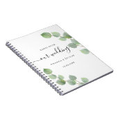 Begroting voor de bruiloft van het gastboek Eucaly Notitieboek (Rechterzijde)