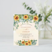 Begroting voor de bruinzonnebloemen eucalyptusgoud (Staand voorkant)