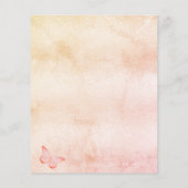 Begroting voor het bakken van pampas (Achterkant)