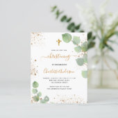 Begroting voor het christenen van de gouden eucaly (Staand voorkant)