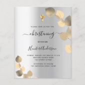 Begroting voor het christenen van de zilver-eucaly (Voorkant)