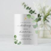 Begroting voor het christenen van de zilver-eucaly (Staand voorkant)