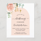 Begroting voor het christenen van eucalyptus roos  (Voorkant)