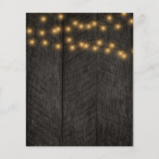 Begroting voor zonnebloemen voor de bruiloft van h flyer (Achterkant)