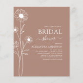 Begroting Vrijgezellenfeest Botanische Florence Flyer (Voorkant)