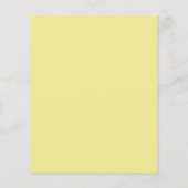 Begroting Vrijgezellenfeest Citrus uitnodigingen Flyer (Achterkant)