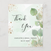 Begroting vrijgezellenfeest eucalyptus - bedankt v (Voorkant)