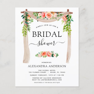 Begroting Vrijgezellenfeest Koraalperforatie Flyer