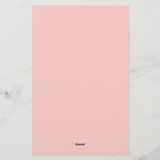 Begroting Vrijgezellenfeest Pink Floral Uitnodigin Briefpapier (Achterkant)