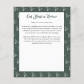 Begroting Vroege kerstboom Foto jaar Review (Achterkant)